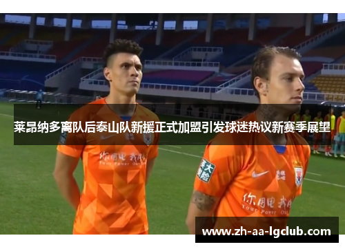 莱昂纳多离队后泰山队新援正式加盟引发球迷热议新赛季展望