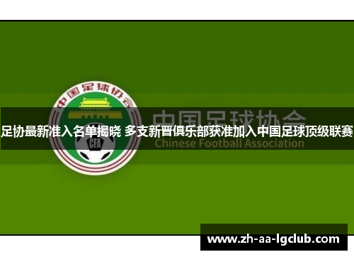 足协最新准入名单揭晓 多支新晋俱乐部获准加入中国足球顶级联赛 足协最新准入名单揭晓 多支新晋俱乐部获准加入中国足球顶级联赛